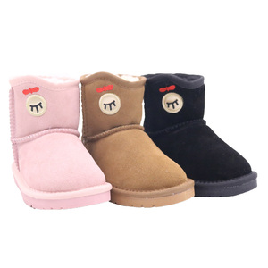 Invierno colorido mayor de China hermoso y de moda los niños nieve botas Zapatos JLX-CF-06 - Product Image 1