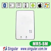 Lector de Tarjetas Inalámbrico Inteligente Singular BT, Bluetooth 4.0 LE, Compatible con ISO7816/EMV/PBOC, Tarjetas de Identificación para Estudiantes, ISO14443 Tipo A/MIFARE
