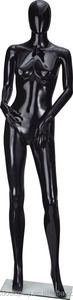 <span class=keywords><strong>Mannequin</strong></span> féminin noir brillant <span class=keywords><strong>pour</strong></span> vitrine, prix de gros direct, tendance 2019 - Product Image 3