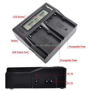 Chargeur double canal LCD rapide BP-U60 pour <span class=keywords><strong>Sony</strong></span> PMW-100 PMW-150 PMW-160 PMW-200 PMW-<span class=keywords><strong>300</strong></span> PMW-EX1 - Product Image 4