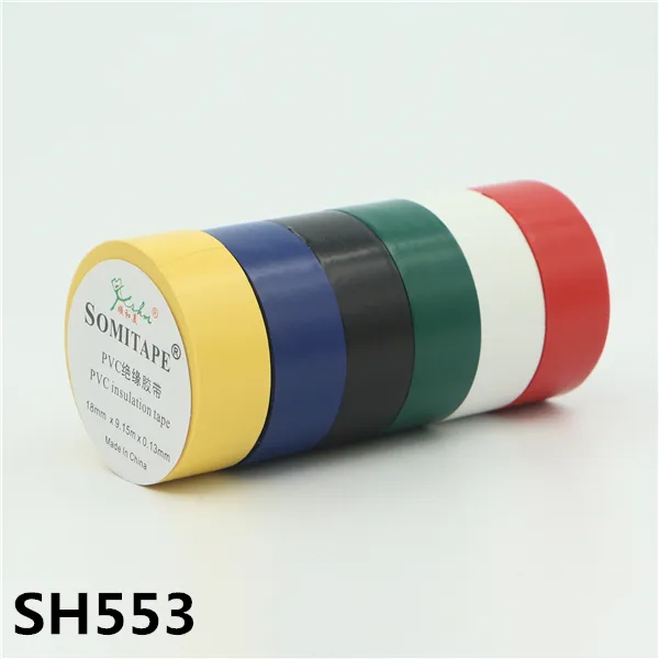 SOMITAPE SH553 General Purpise Durable Vinyl Electrical Tape with Various Color