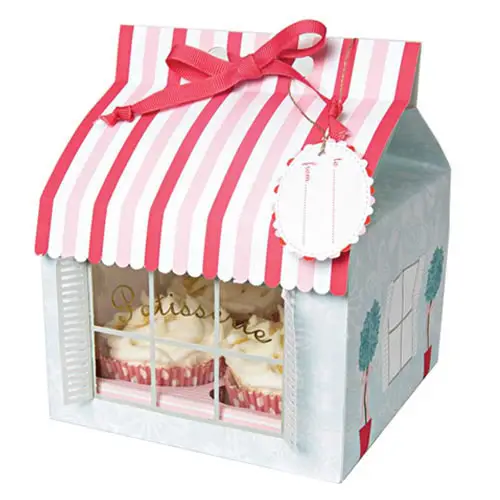 Schweizer Rolle Kuchen Box Party Geburtstag Geschenk Papier Box Angepasst Karton Papier Cupcake Box Mit Klaren Kunststoff Fenster