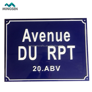 Señales de metal, placa de matrícula del fabricante, placa de matrícula - Product Image 5