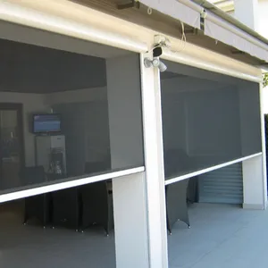 Моторизованный большой размер для гаража с дистанционным управлением против насекомых/москитных экранов окон и дверей