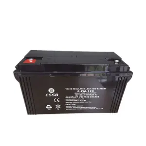 CSSB3年保証12v agm 120 ahバッテリー鉛蓄電池