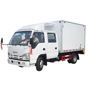 Çift sıralı kabin 4*2 soğutmalı kamyon/dondurucu kamyon japon şasi