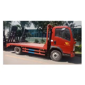 HOWO Euro3 flatbed wrecker 4X2 wrecker çekici kamyon satılık