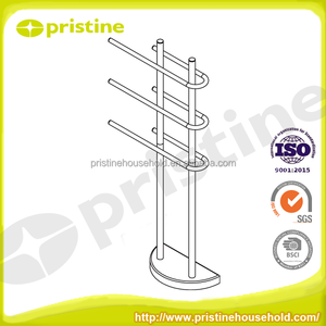 Diseño <span class=keywords><strong>de</strong></span> alta calidad piso del cromo baño <span class=keywords><strong>secador</strong></span> <span class=keywords><strong>de</strong></span> <span class=keywords><strong>pie</strong></span> toalla bastidores - Product Image 3