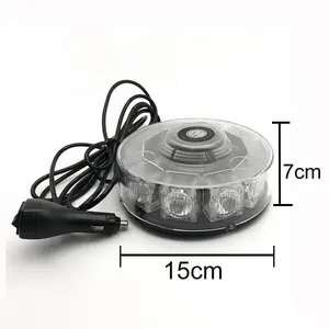 Đèn Led Nhấp Nháy Cảnh Báo Nhấp Nháy <span class=keywords><strong>Mini</strong></span> Chống Nước Màu Đỏ Xanh Dương Màu Trắng Xanh Lá Cây Màu Hổ Phách 12V - Product Image 1