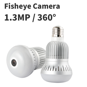 Vitevision 360 ojos panorámica del CCTV WiFi IP ir visión nocturna LED Bombilla Cámara 360 para oficina en casa - Product Image 1