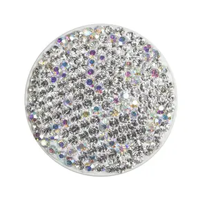 Quà Tặng Tốt Nhất Cho Một Cô Gái Rhinestone Kim Cương Hoa Điện Thoại Di Động Phụ Kiện Hiển Thị Đứng Điện Thoại Có Thể Gập Lại Ổ Cắm Grip