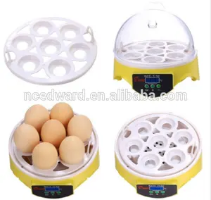 Best Price Mini Solar Fully Automatic Digital 7 Chicken Duck Goose Egg Incubators Hatching Machine For Sale