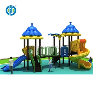 Sản Phẩm Mới Thương Mại Sân Chơi Ngoài Trời Cho Trẻ Em Chơi Thiết Lập Playhouse