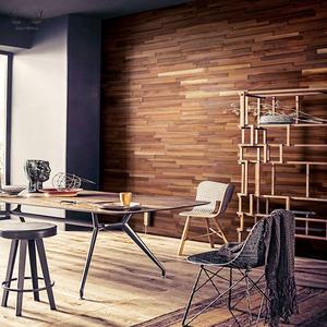 Trend In <span class=keywords><strong>Legno</strong></span> Massello Bordo 3D Effetto Muro Pannello - Product Image 6