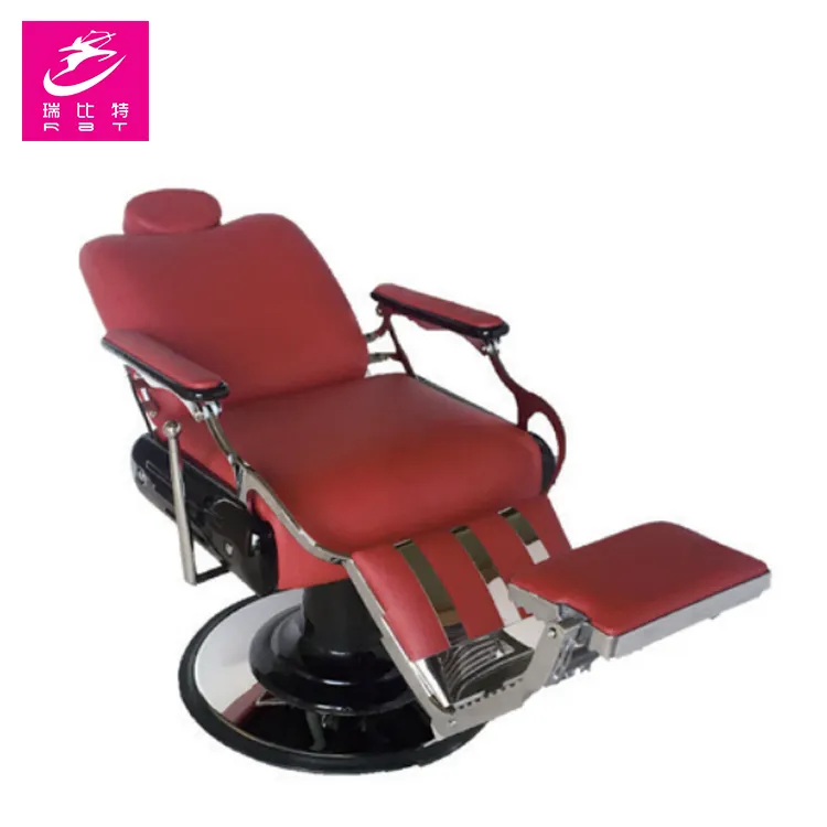 Modern Hidrolik berber koltuğu saç kesme sandalyeler pedalı toptan berber malzemeleri