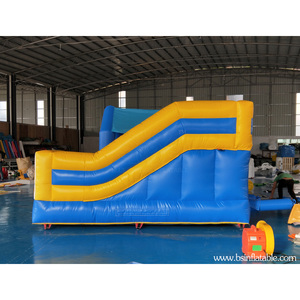 Château gonflable à ressorts bleus, maison à rebond gonflable - Product Image 4