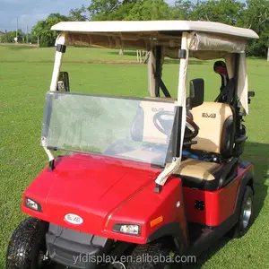 Kính Chắn Gió Xe Golf Gấp Gọn Màu Chấm Được Phê Duyệt, Kính Chắn Gió Trong Suốt Cho Xe Club TXT RXV