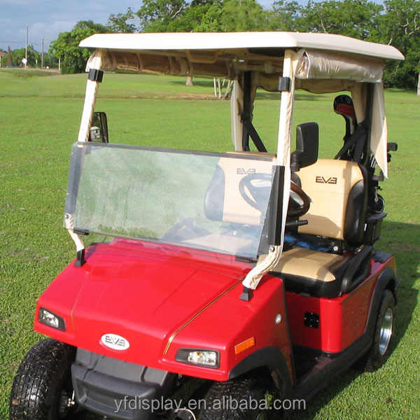 Club Car Windshield - Impact Modified - DS - Precedent - Clear - Tinted