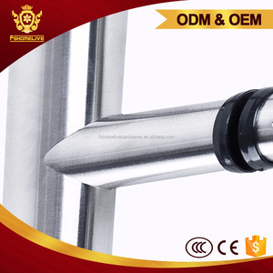 Tienda puerta de cristal de aluminio sólido Acero inoxidable manija de la puerta industrial - Product Image 2