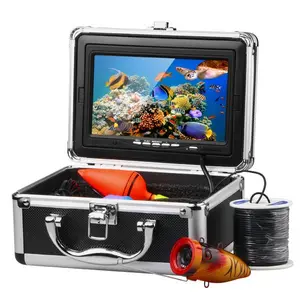 TP7100 15メートルFish Finder Underwater Ice Fishing HD Camera 7 ''MonitorとDVR