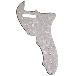 빈티지 화이트 양피지 pearloid 69 얇은 라인 TL 기타 pickguard 3ply 다른 색상 일렉트릭 기타