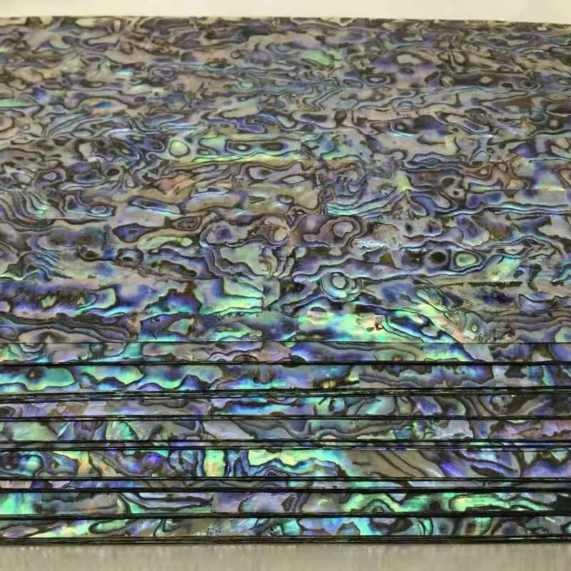 Meksika Paua kabuk levha doğal abalone kabuk kağıt tırnak sanat için