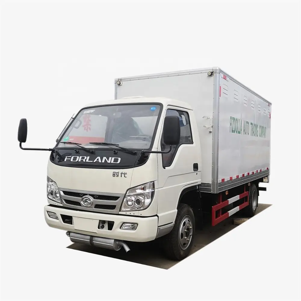 Foton forland small 3 tons 4 tons dangerous goods transport van truck for sale