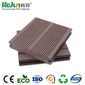 Jardín al aire libre de madera de ingeniería <span class=keywords><strong>pisos</strong></span> de madera decking compuesto plástico - Product Image 3