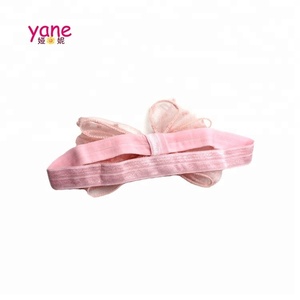 Commercio all'ingrosso hairband circa del bambino hairband della ragazza con rosa un glitter bow hairband - Product Image 3