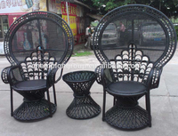 Fauteuil en Rotin Canne Paon Fait Main Nouveau Design