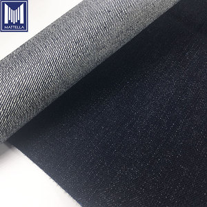 Vải denim dày 17oz, chất liệu cotton hữu cơ 100% sợi dài, dệt thoi, có gân, loại nặng, bán buôn 662802E, dùng may quần <span class=keywords><strong>jean</strong></span>, áo khoác nam - Product Image 2