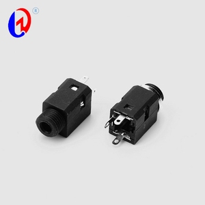 Connettore <span class=keywords><strong>Jack</strong></span> Audio 3.5mm Orizzontale DIP con Contatto in Rame, Interruttore per <span class=keywords><strong>Jack</strong></span> Mono o <span class=keywords><strong>Stereo</strong></span> da <span class=keywords><strong>3.5</strong></span> per Cuffie - Product Image 3