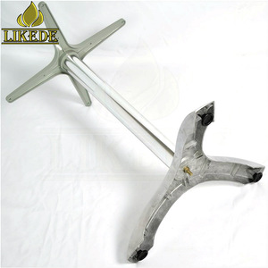Bon marché table de dalle en <span class=keywords><strong>bois</strong></span> jambes en métal table à tréteaux jambes pieds de table pliants en aluminium - Product Image 2