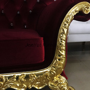 Luxury White Wooden Leather Arm <strong>Shell</strong> Shaped <strong>Chair</strong> - Product Image 3