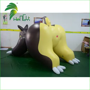 Meletakkan Telanjang Hewan Gadis Karakter Kartun, Payudara Seksi Boneka Inflatable Komono Dragon dengan SPH