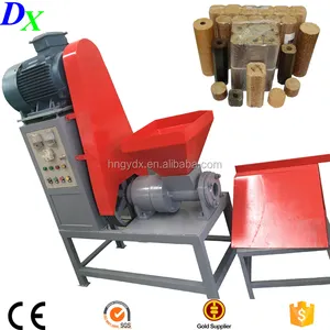 screw type high capacity charcoal briquette machine/biomass briquetting press made in China