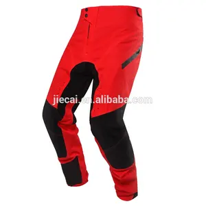 Calça de zíper impermeável e tapeçada, calças para motocross racing mx atv enduro moto