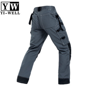 Uniforme <span class=keywords><strong>de</strong></span> <span class=keywords><strong>Guardia</strong></span> <span class=keywords><strong>de</strong></span> <span class=keywords><strong>Seguridad</strong></span>, Ropa <span class=keywords><strong>de</strong></span> Trabajo, Pantalones Cargo Tácticos para Hombre con Múltiples Bolsillos - Product Image 2