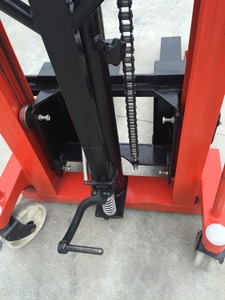 Shanghai Gp 1.5 टन हाथ हाइड्रोलिक स्टेकर ट्रक, लिफ्ट ऊंचाई 3000 मिमी - Product Image 4