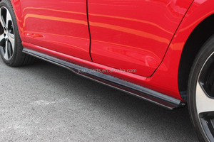 MK7 En fibre de Carbone Voiture jupes latérales extensions Pour VW <span class=keywords><strong>GOLF</strong></span> VII <span class=keywords><strong>7</strong></span> GTI MK7 <span class=keywords><strong>2014</strong></span> HAUT - Product Image 6