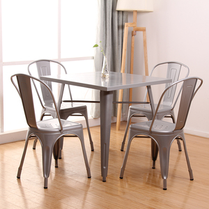 Mobili in Metallo Stile Industriale <span class=keywords><strong>Vintage</strong></span> per <span class=keywords><strong>Bar</strong></span> e Caffè da Esterno a Prezzi Convenienti - Product Image 2