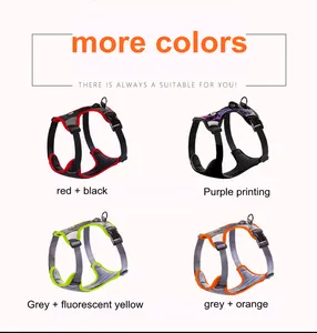 2017 Best front range no-pull dog harness reflective outdoor adventure pet vest harness