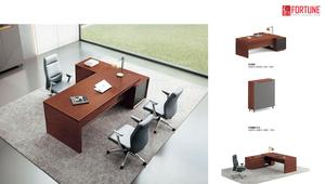 <span class=keywords><strong>Escritorio</strong></span> Ejecutivo Grande de Diseño <span class=keywords><strong>Profesional</strong></span> con Aparador y Pedestal (FOH-B8F361) - Product Image 4