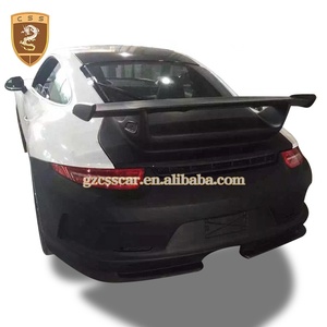 Kit de Carrocería para <span class=keywords><strong>Porsche</strong></span> 911 Carrera <span class=keywords><strong>991</strong></span>, Mejora al Estilo <span class=keywords><strong>GT3</strong></span>, Parachoques Trasero, Alerón, Material de Fibra de Vidrio - Product Image 5