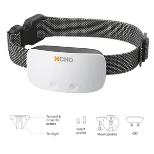 No Bark Pet Friendly XCHO Pet Control Hunde bellen halsband Smart Vibration Beep Anti-Bark-Halsband