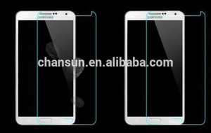 preminum templado de vidrio protector de pantalla de la película de la cubierta de guardia para samsung <span class=keywords><strong>3</strong></span> nota - Product Image 2