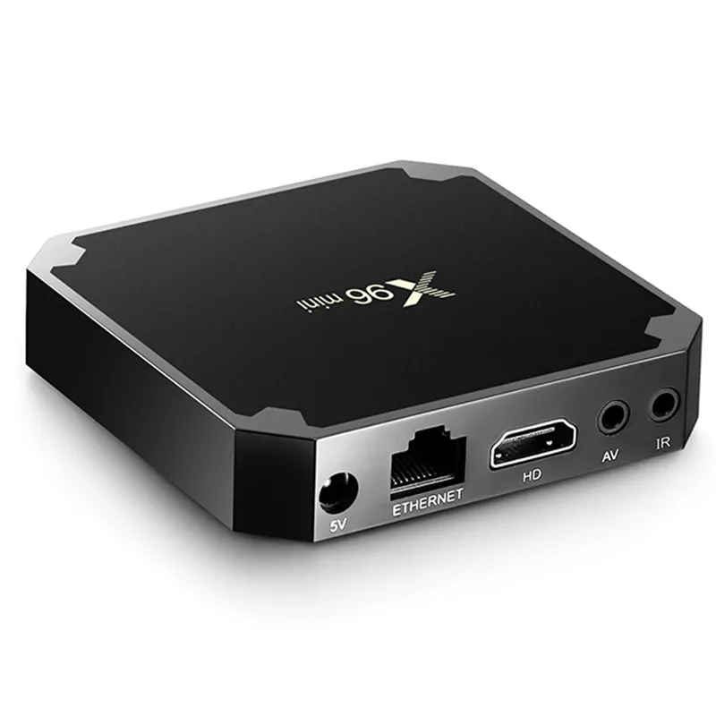 Kotak tv Android X96 Mini 1G 8G, Set Top box pemutar Media kotak stabil perangkat Android IPTV
