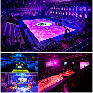 HD P4.81 a todo color impermeable baile pantalla led para la etapa pantalla led de panel Placa de visualización - Product Image 2