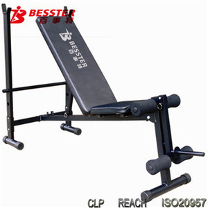 Mejor JS-005H del levantamiento de pesas de gimnasio banco accesorios venta al por mayor olímpico pesos - Product Image 1