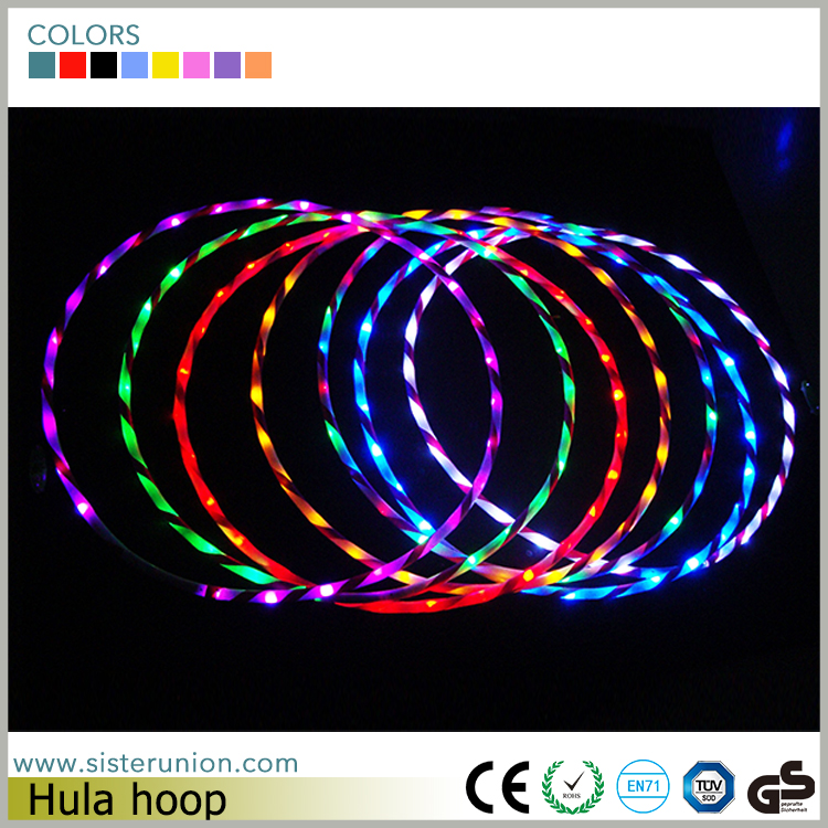 Alibaba золотой поставщик китая hula hoop led конкурентоспособная цена дешевые оптовая хула-хуп